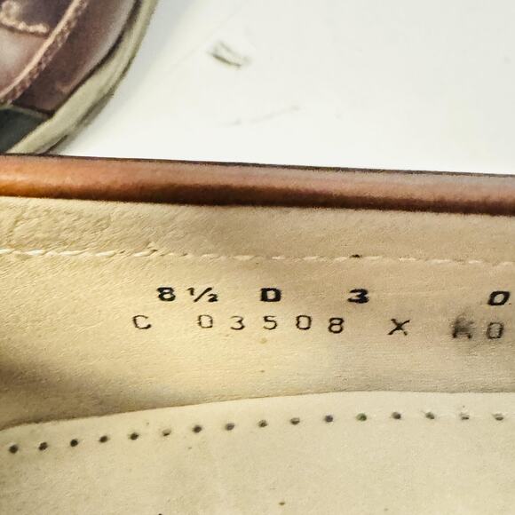 Cole Haan Shoes Mens 8.5 Brown Leather Tassel Loafers Moc Toe Dress Classic main image 4
